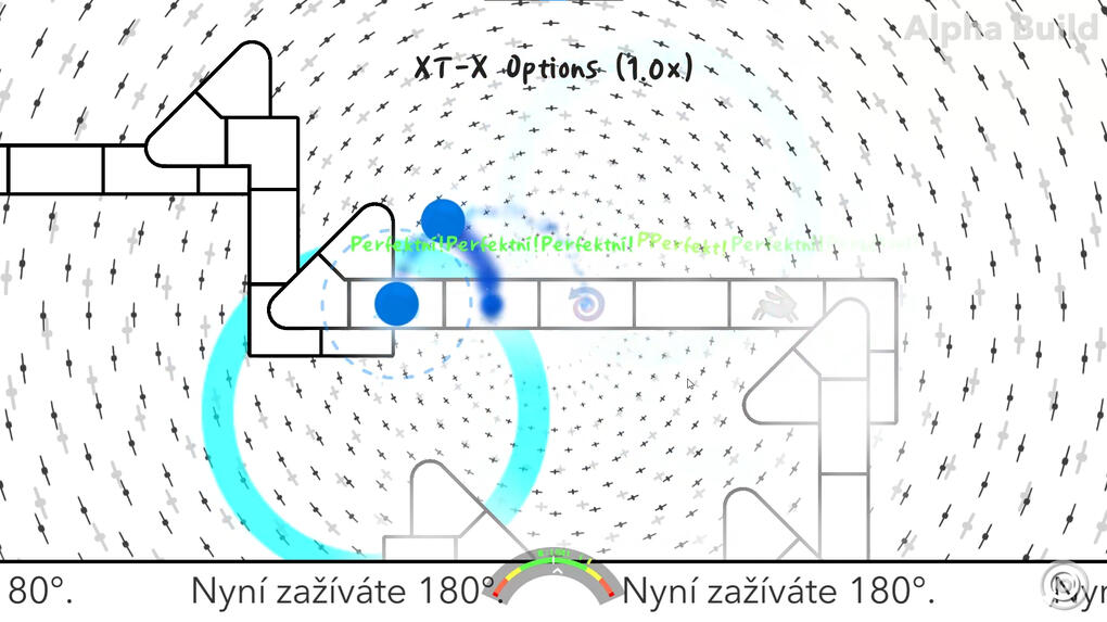 The main screen of the game in the czech language.